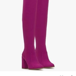Jessica Simpson Women's Brixten Over The Knee BootPink Women's Shoes